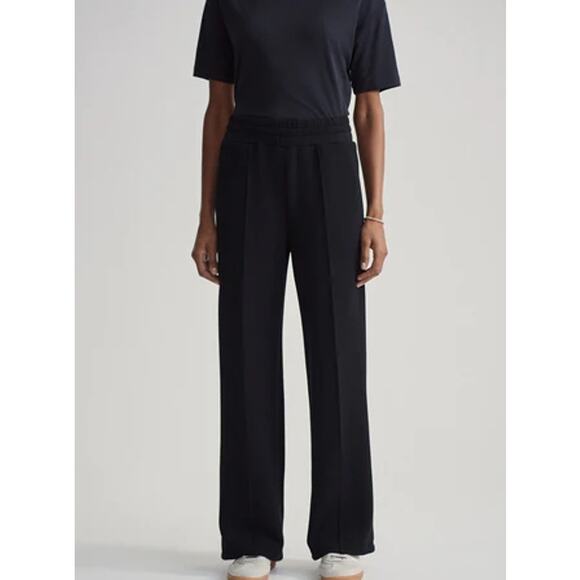 Varley Doublesoft The Wide Leg Pants Black Size Small - Picture 1 of 10